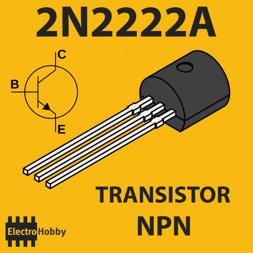 2N2222A Transistor (NPN)