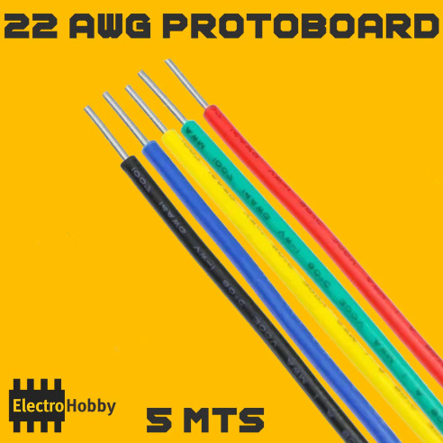 22 AWG cable​ protoboard