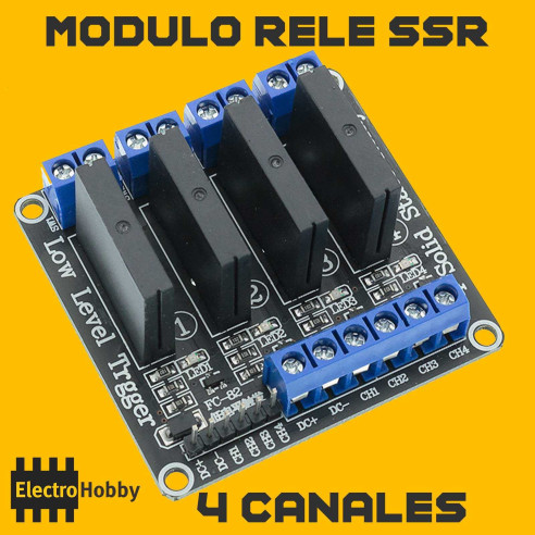 Modulo 4x Rele SSR