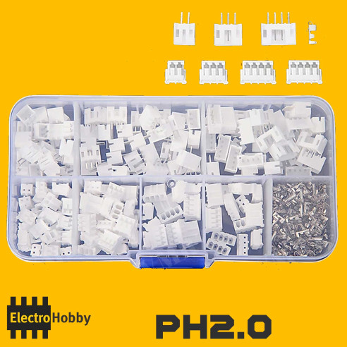 kit conectores PH2.0 (450und)