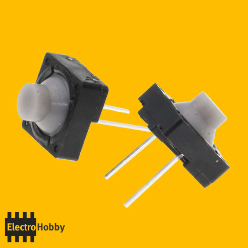 Pulsador 8x8 Silicona 2 pin