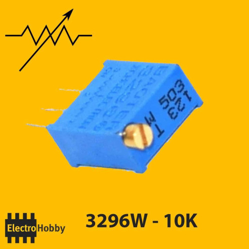 3296W 10K Trimmer Multivuelta