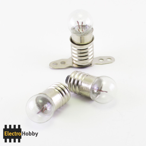 Bombilla E10 1,5V 0,2A