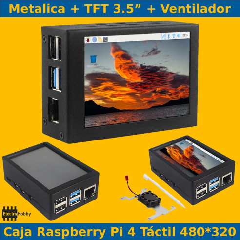 Pantalla Raspberry Pi 4