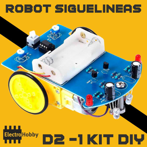 D2-1 Kit Robot sigue lineas