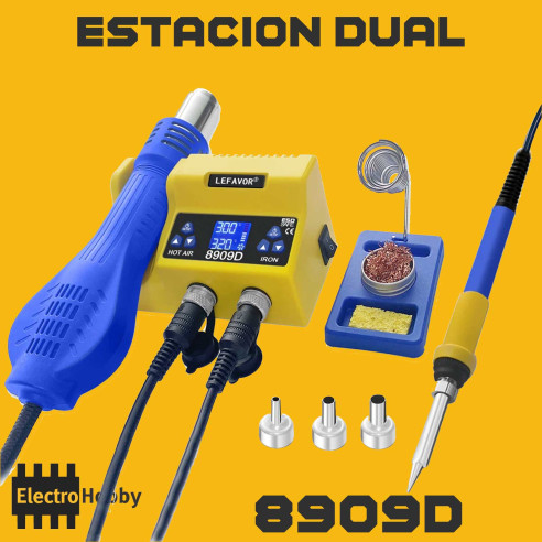 Estacion de soldadura 8909D