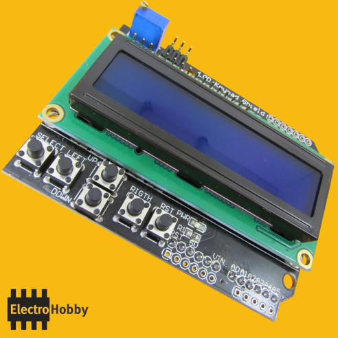 LCD 1602 Keypad Shield