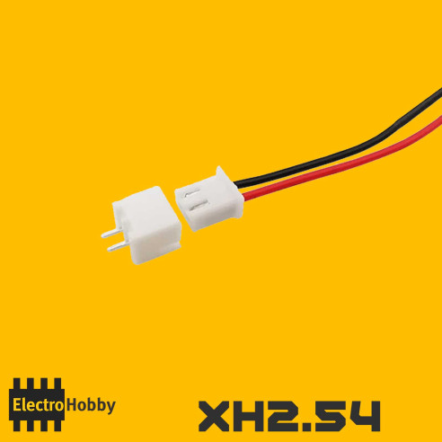 XH‑2.54 de 2 pines