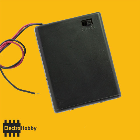 Battery Holder 4xLR6 (AA)