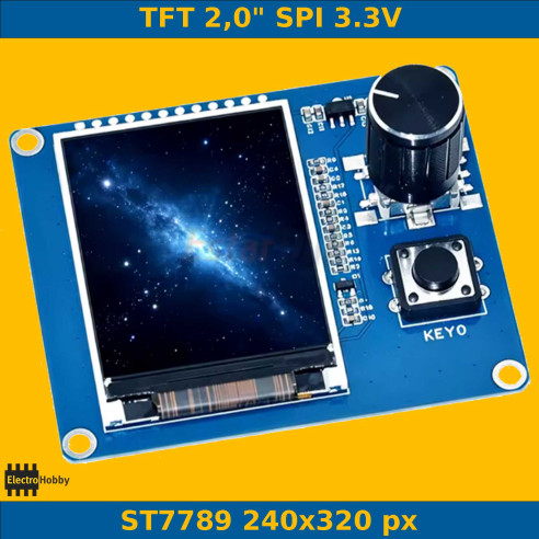 TFT 2" con Encoder