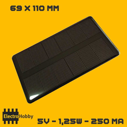 Panel solar 5V 1,25W