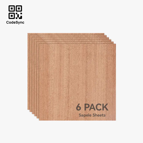 Bambu Lab multiplex Sapele 3mm (6 stuks) 300×300