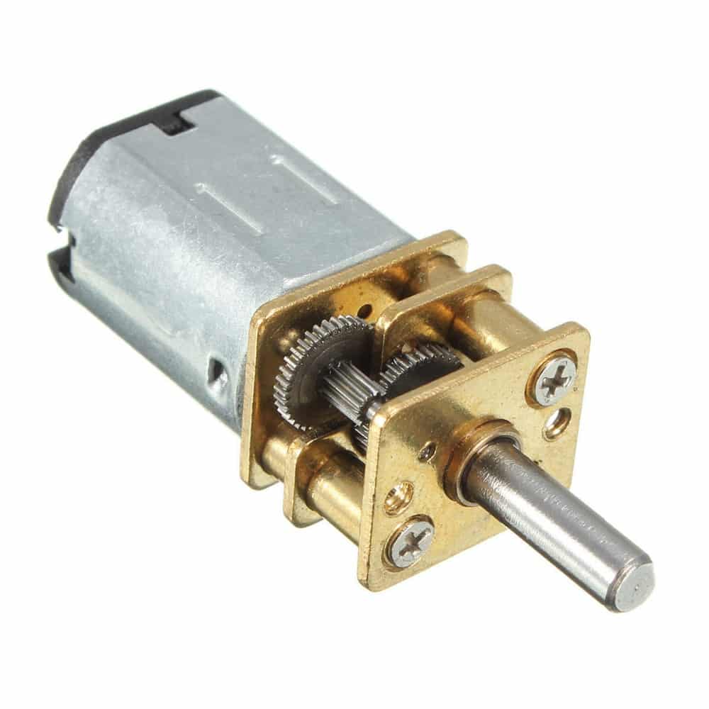 DC 12V N20 Micro Metal Gear Motor Pololu 100rpm