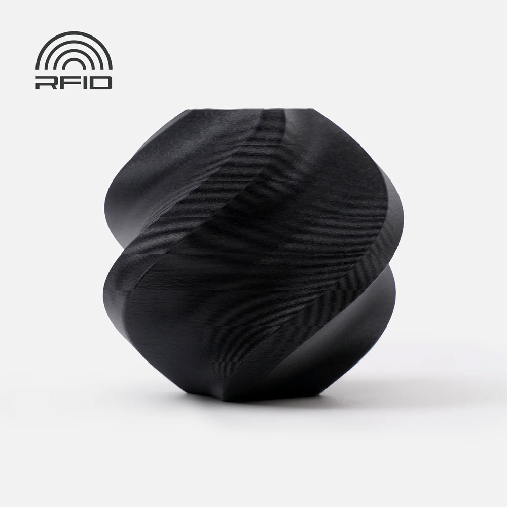 Bambu Lab PLA Mat - Charcoal Black - Zonder Spoel - 1KG