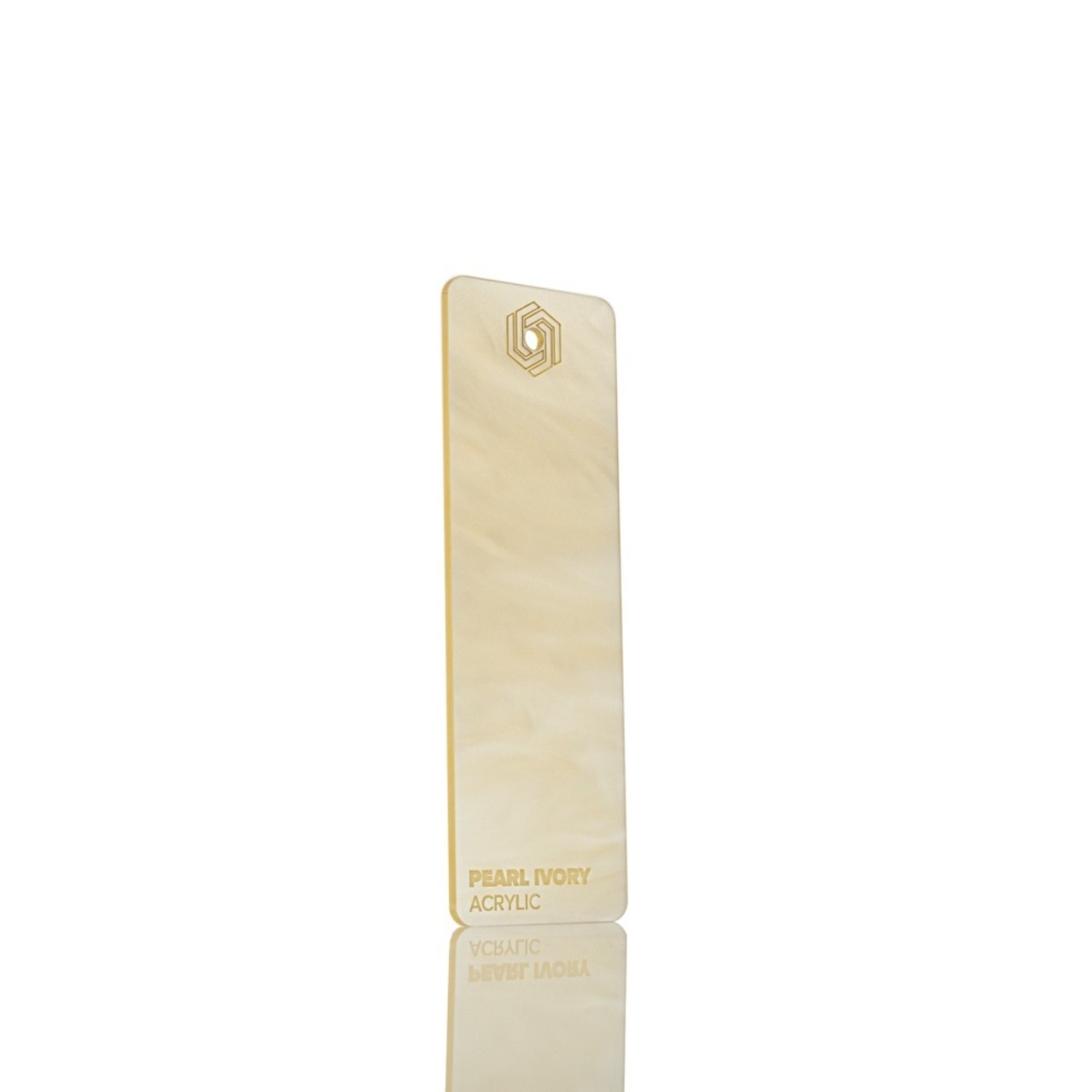 FLUX Parel Ivoor Acryl - 3 mm - 3/5 Platen