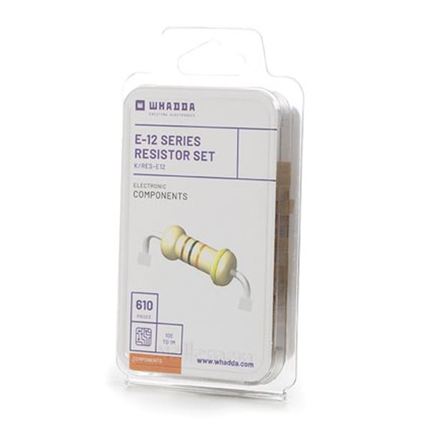 1/4W Weerstand Kit E-12 (610pcs)