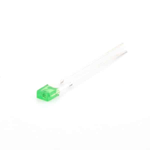 3mm LED Rechthoekig - Groen