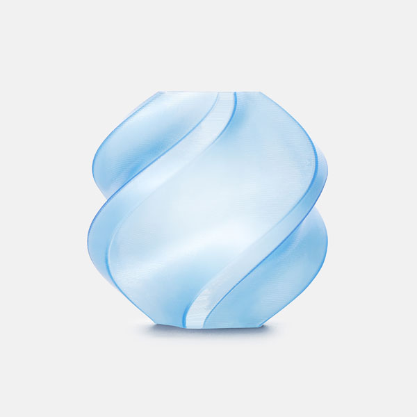 Bambu Lab TPU 90A – Crystal Blue – Met Spoel – 1KG