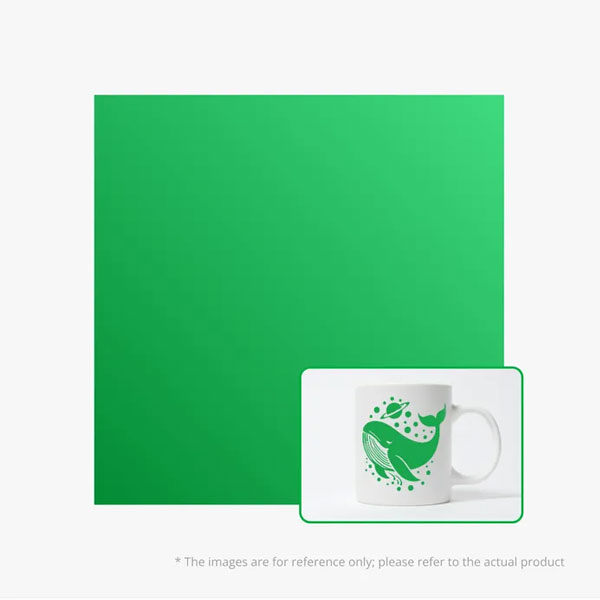 Bambu Lab Verwijderbare Vinyl Mat – Groen – 300×300 mm – 10 stuks