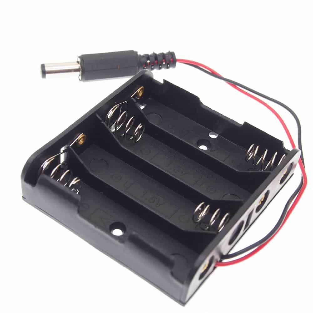 Batterij houder 4X AA