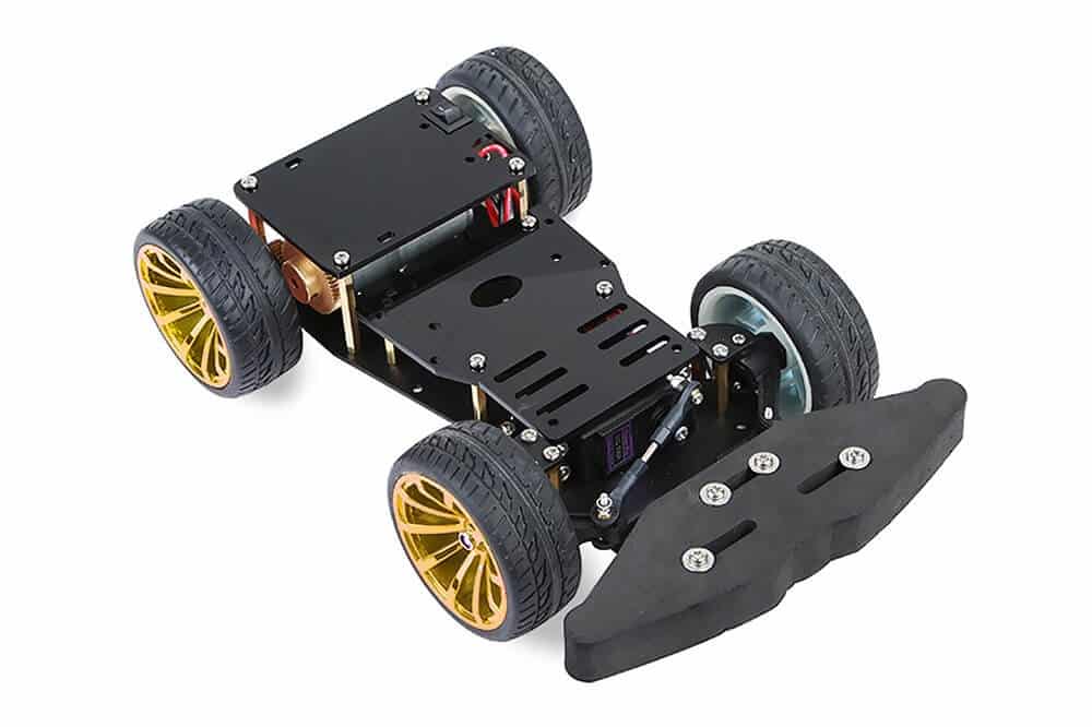 4WD RC Smart Car Chassis met Servo