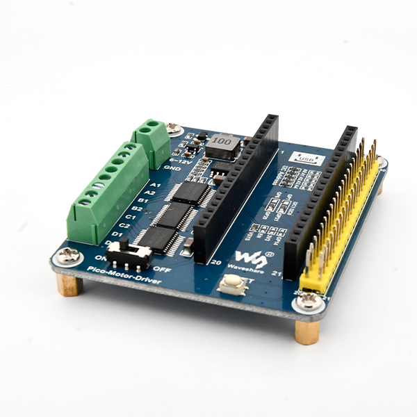 DC Motor Driver Voor Raspberry Pi Pico