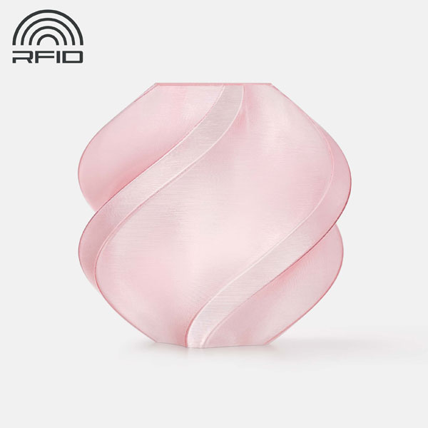 Bambu Lab PETG - Doorschijnend Roze - Met Spoel - 1KG