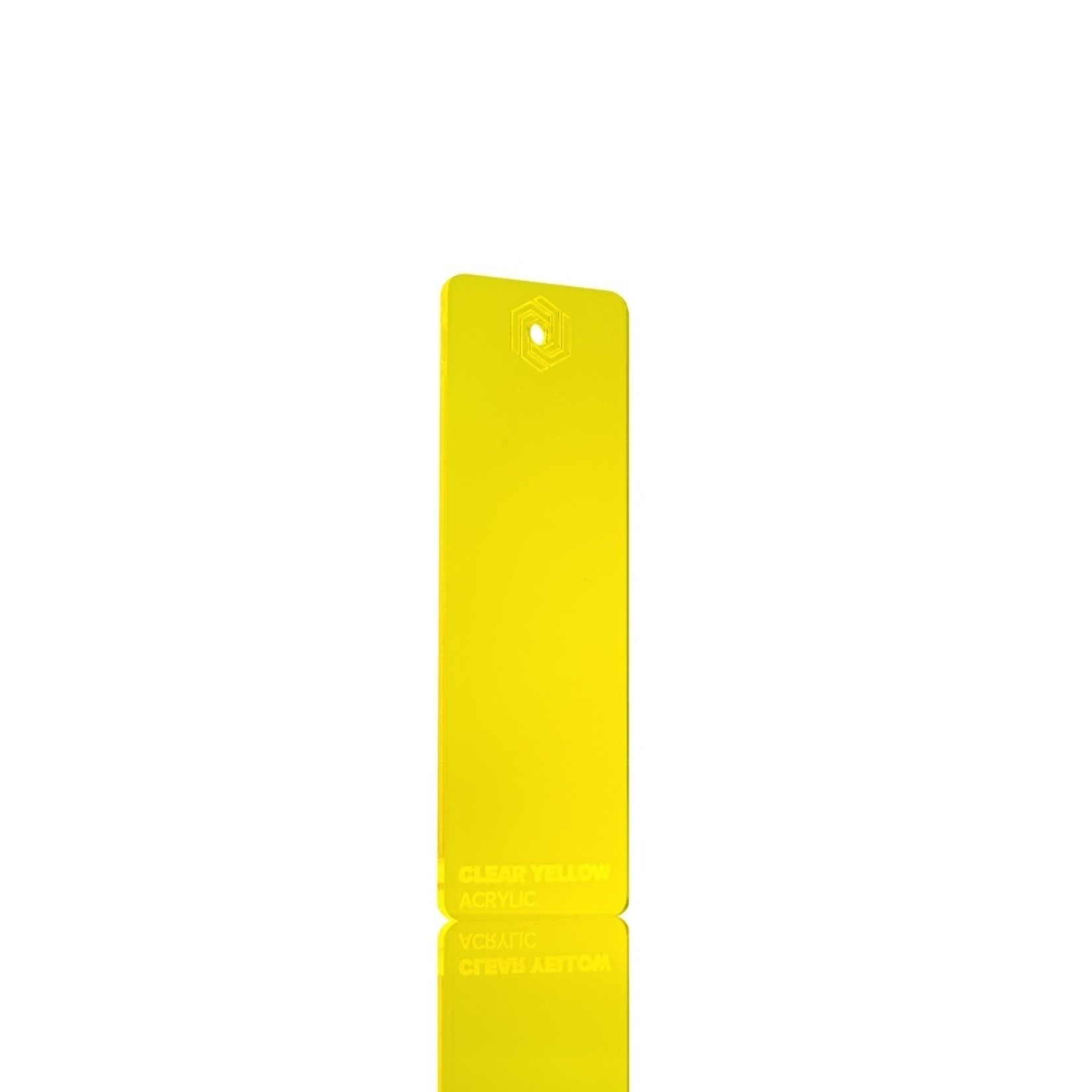 FLUX Transparant Geel Acryl - 3 mm - 3/5 Platen