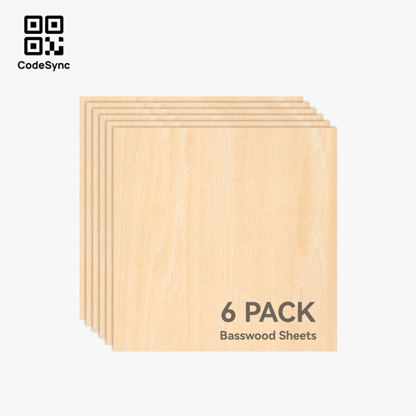 Bambu Lab Lindehout Multiplex – 3mm – 6 stuks