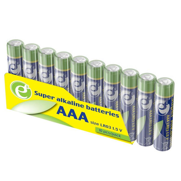 Alkaline Batterijen AAA 1.5 V LR03 - 10 Stuks