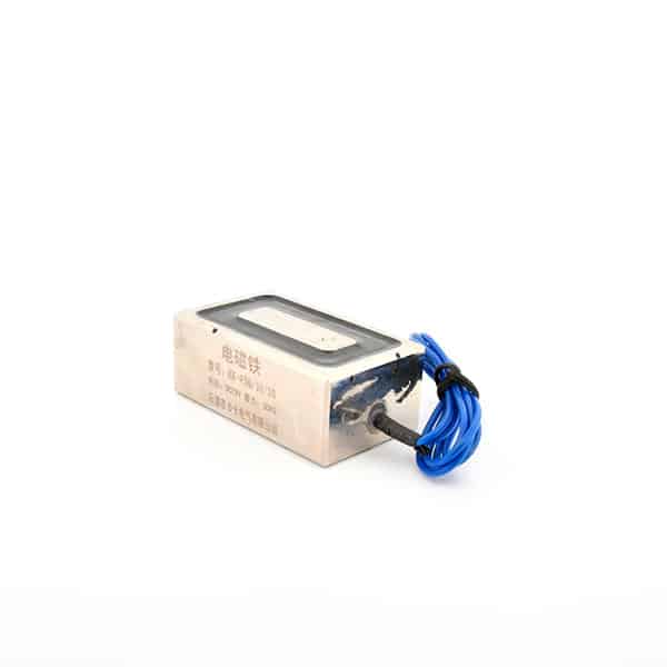 Solenoid elektromagneet 12V 30KG - Rechthoekig