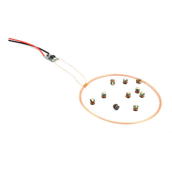5V Draadloze Voeding & Lamp kit - 10 LED