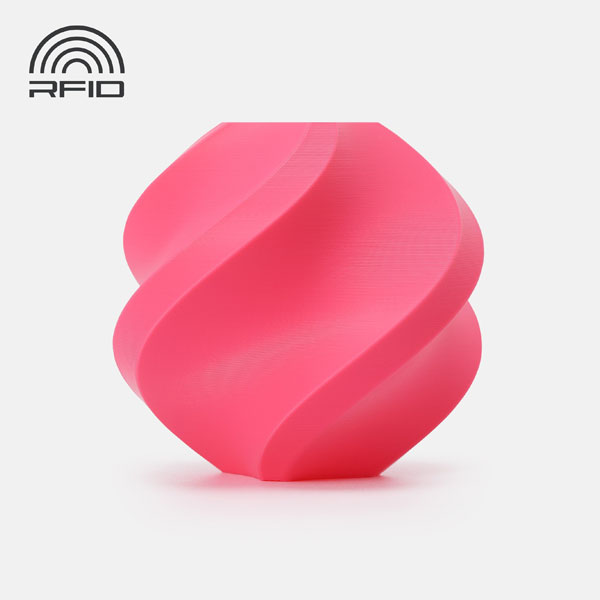 Bambu Lab PLA Basic - Felroze - Met Spoel - 1KG