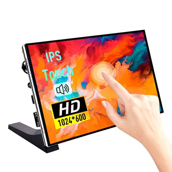 7-inch 1024x600 IPS Capacitieve Touchscreen