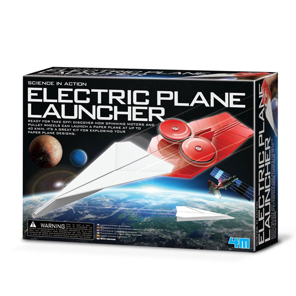 Elektrische Papieren Vliegtuig Werper