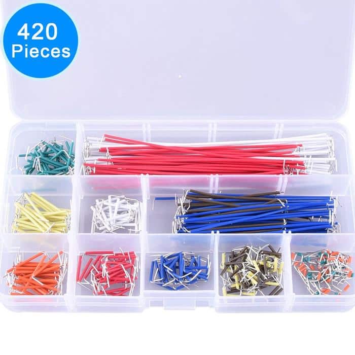 420 stuks Jumper Wire + opbergdoosje