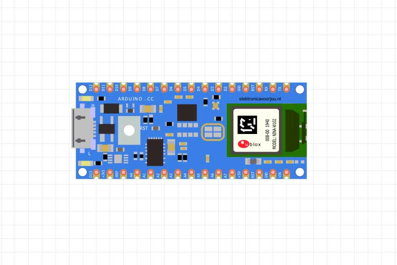 Arduino Nano 33 BLE Fritzing Part