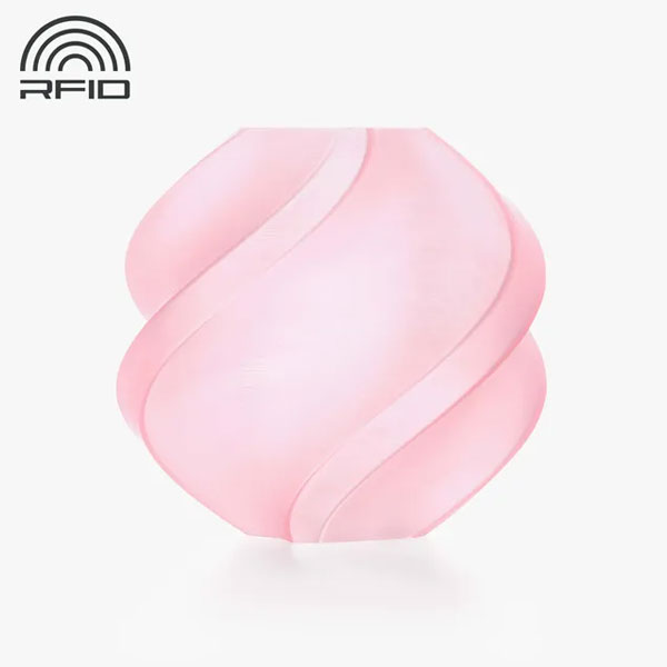 Bambu Lab PLA Translucent – Cherry Pink – Met Spoel – 1KG