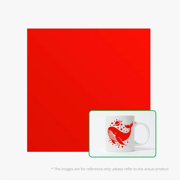 Bambu Lab Verwijderbare Vinyl Mat – Rood – 300×300 mm – 10 stuks
