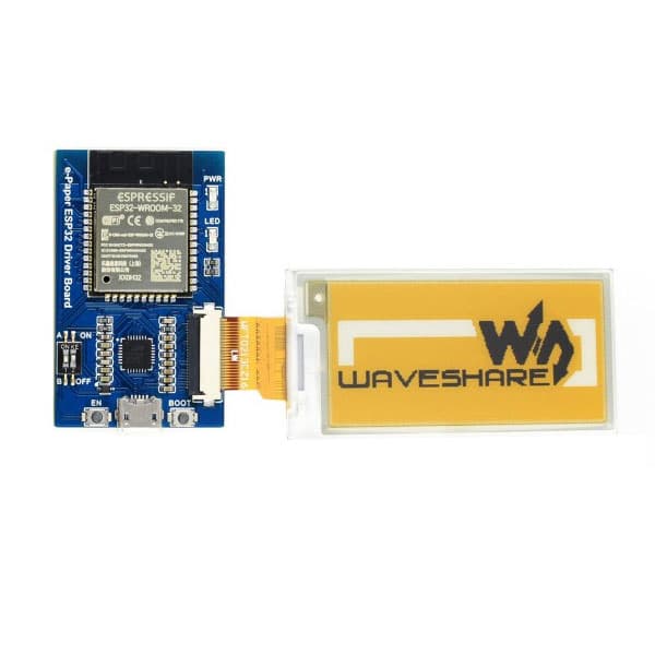 E-Paper Driver Board ESP32 WiFi / Bluetooth