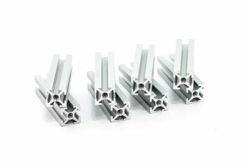 MakerBeam 40mm clear anodised (8stuks)