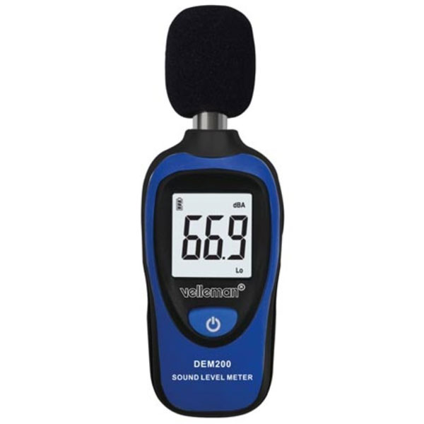 Geluidsniveaumeter met LCD Display - 30 tot 130db