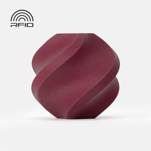 Bambu Lab PLA-CF - Burgundy Red - Met Spoel - 1KG