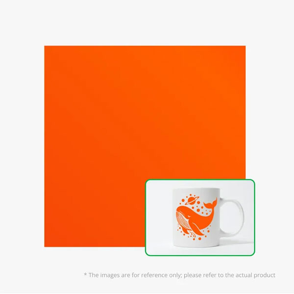 Bambu Lab Verwijderbare Vinyl Mat – Oranje – 300×300 mm – 10 stuks