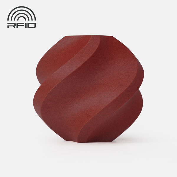 Bambu Lab PETG-CF - Brick Red - Met Spoel - 1KG