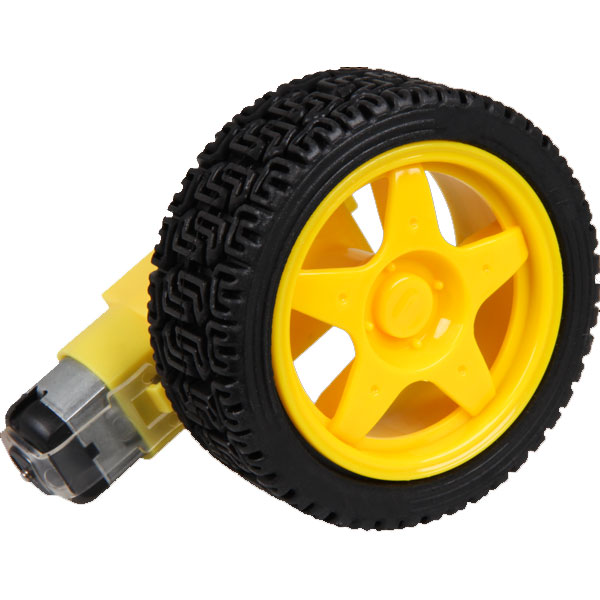 Gear Motor + Wiel