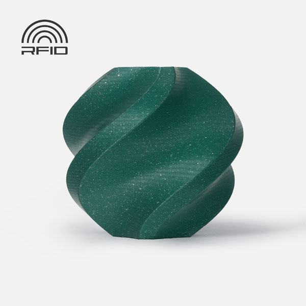 Bambu Lab PLA Sparkle - Alpine Green Sparkle - Met Spoel - 1KG