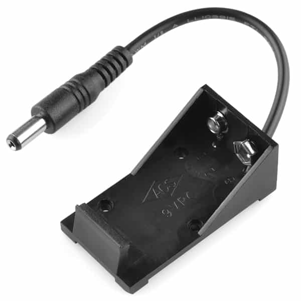 9V batterijhouder