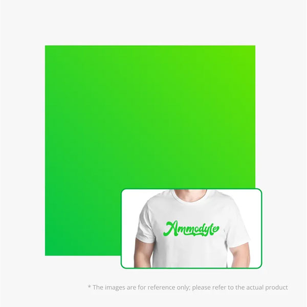 Bambu Lab Heat Transfer Vinyl Mat – Neon Groen – 300×300 mm – 10 stuks