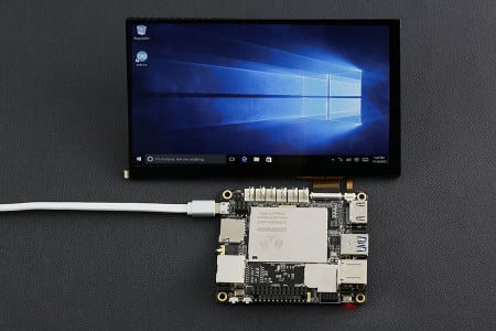 7" 1024 x 600 IPS Display voor LattePanda